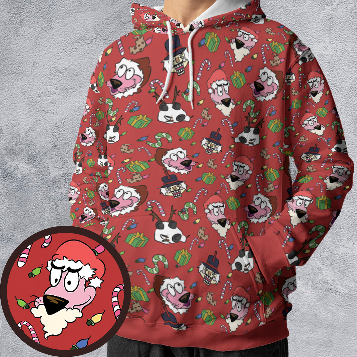All-over Print Hoodie - SA28VQCY
