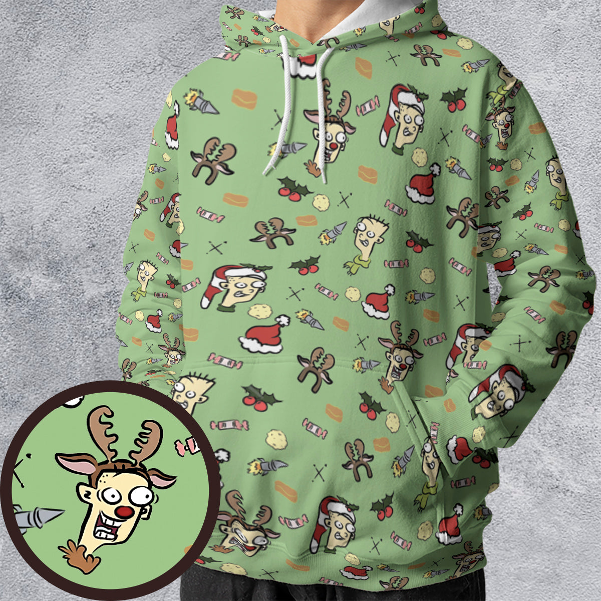 All-over Print Hoodie - 38SJJPZU