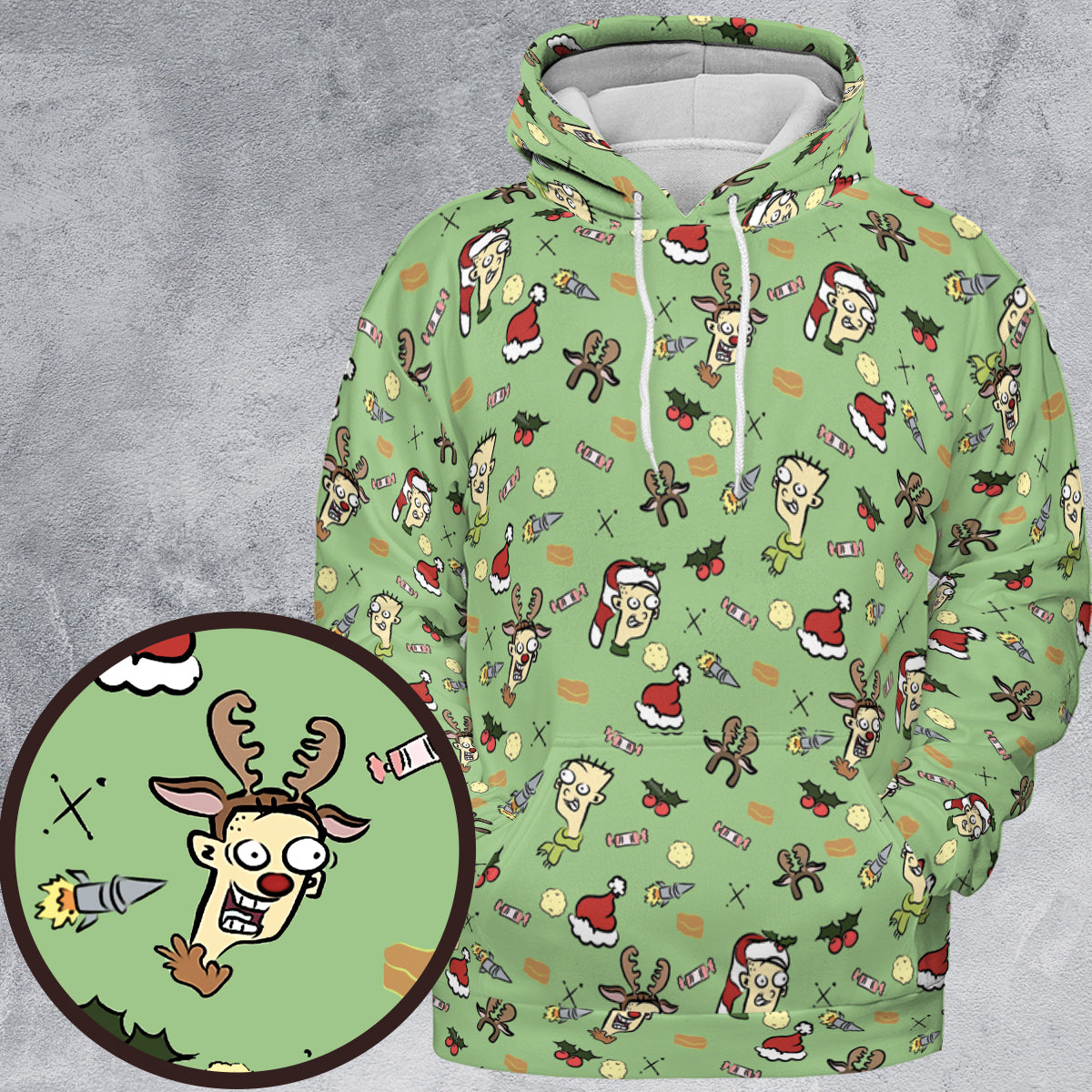 All-over Print Hoodie - 38SJJPZU