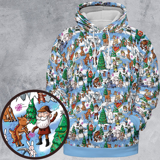 All-over Print Hoodie - EYBVAW39
