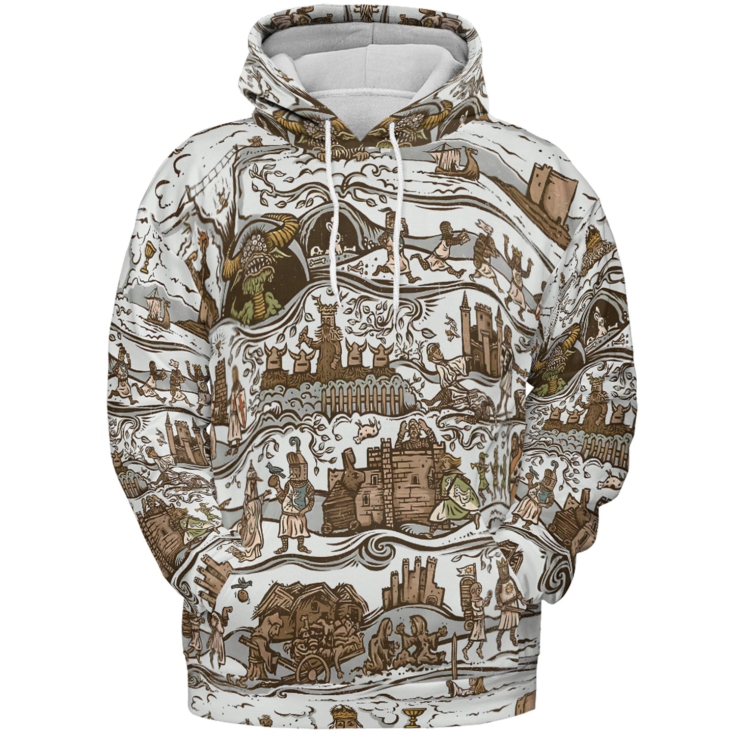 All-over Print Hoodie - H2PWZXAF