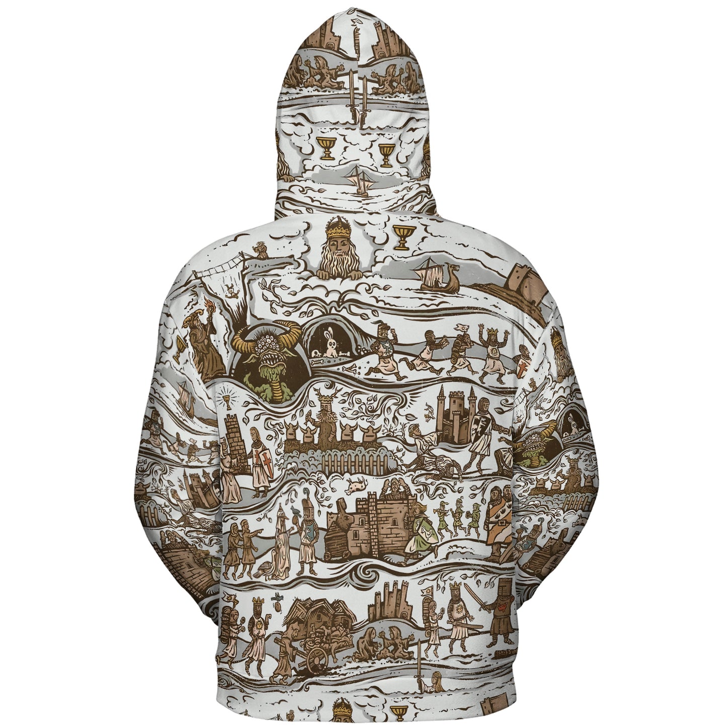 All-over Print Hoodie - H2PWZXAF