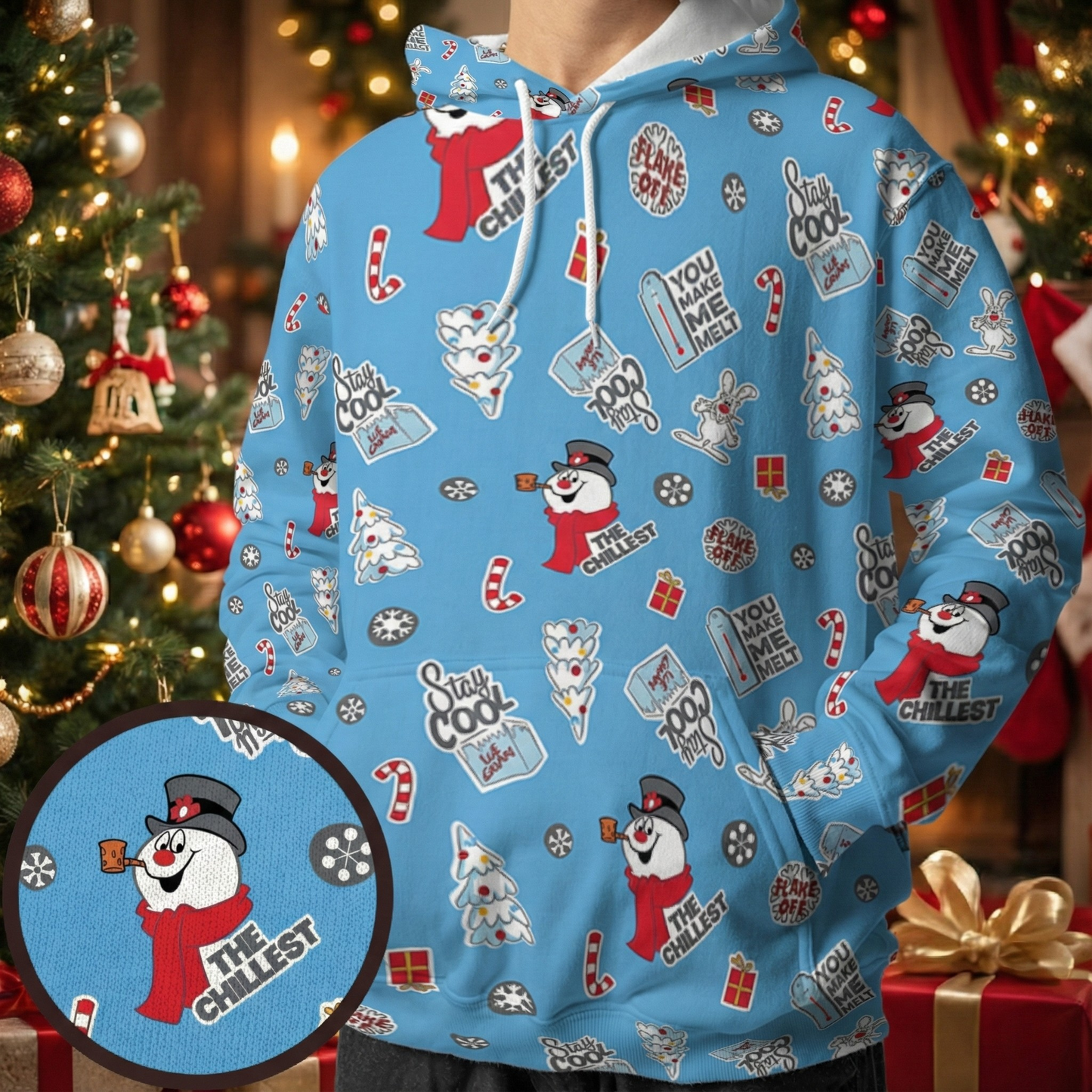 All-over Print Hoodie - 2MWJAD6A