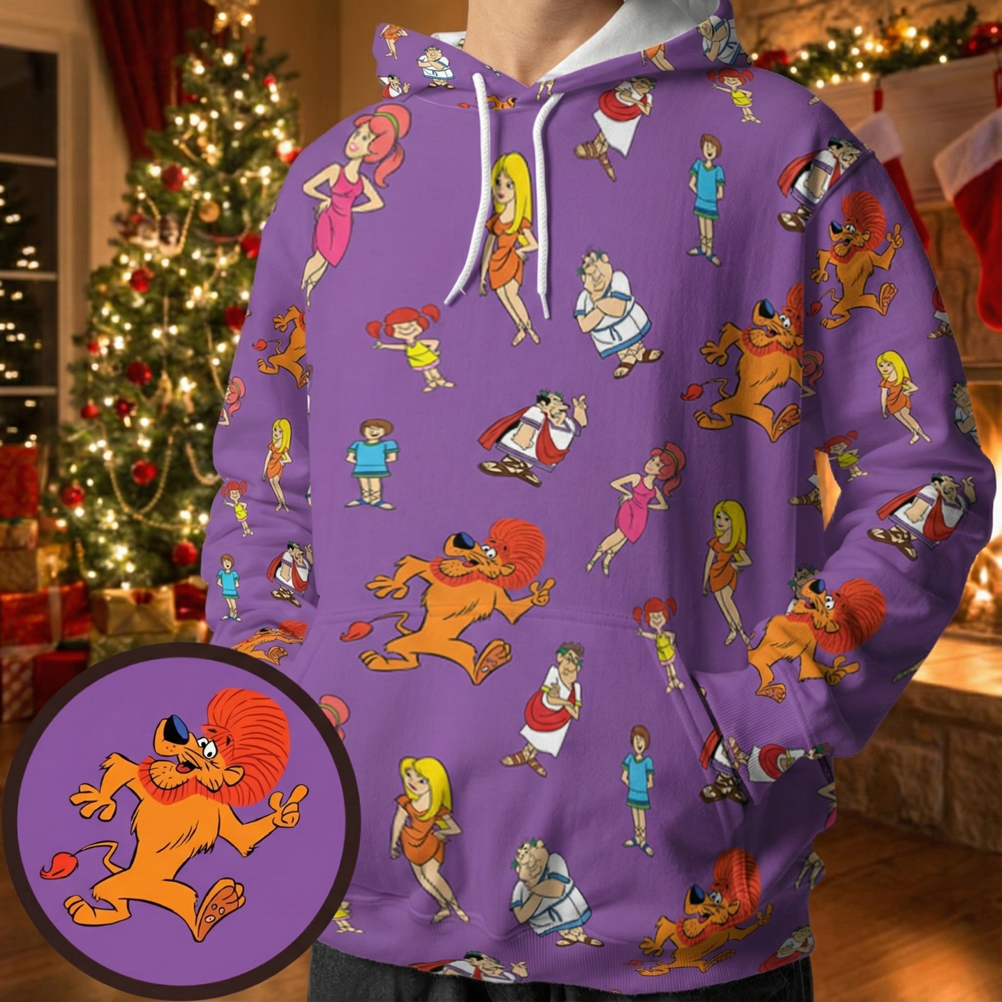 All-over Print Hoodie - 3MBFAABW