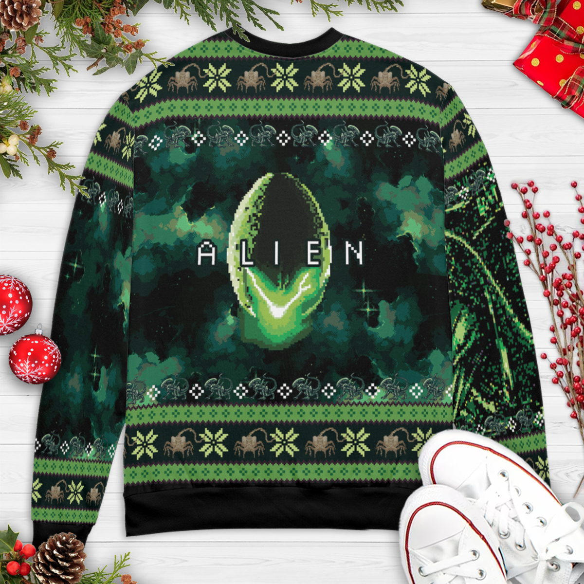 Ugly Christmas Sweatshirt - 2QDKMUZM
