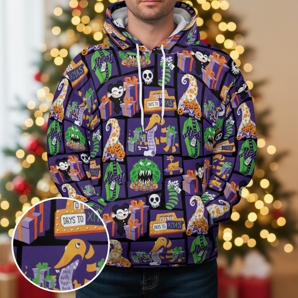 All-over Print Hoodie - LNLZ5RQG
