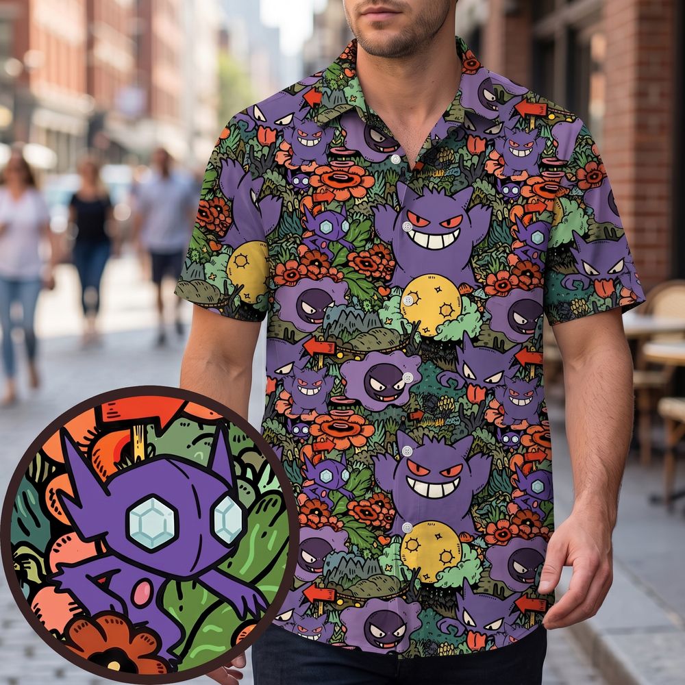 Hawaiian Shirt - LLPD543W - Featured
