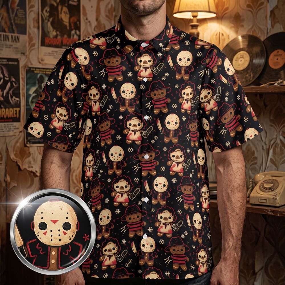 Button Down Shirt - XDEMWXUE - Featured