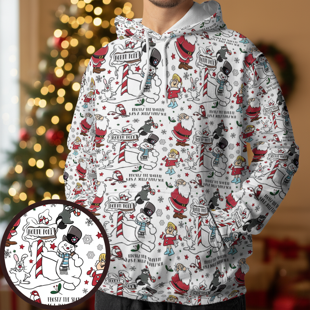 All-over Print Hoodie - PNXQBYGK