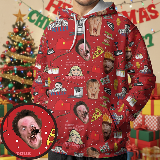 All-over Print Hoodie - 1H9T8D62