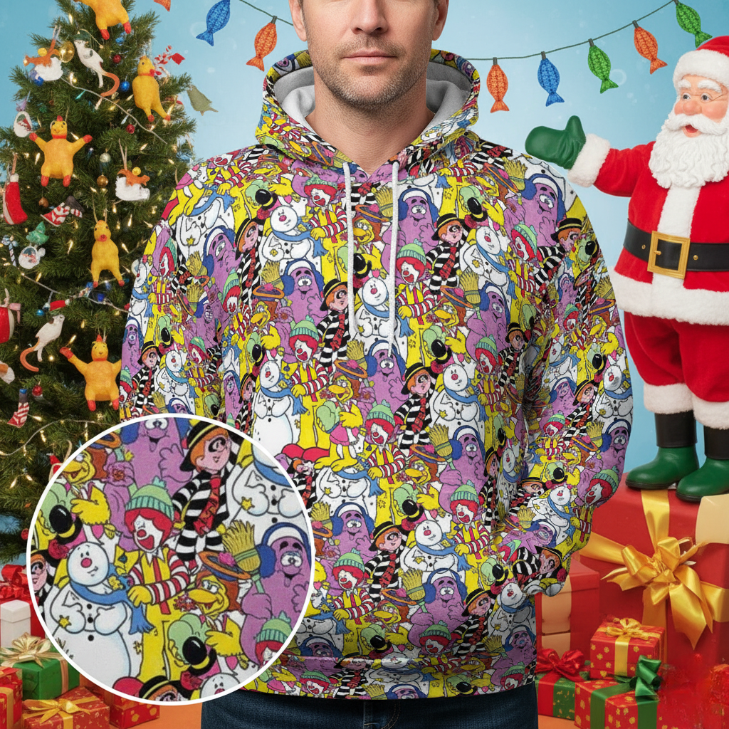 All-over Print Hoodie - RJ31HJ76