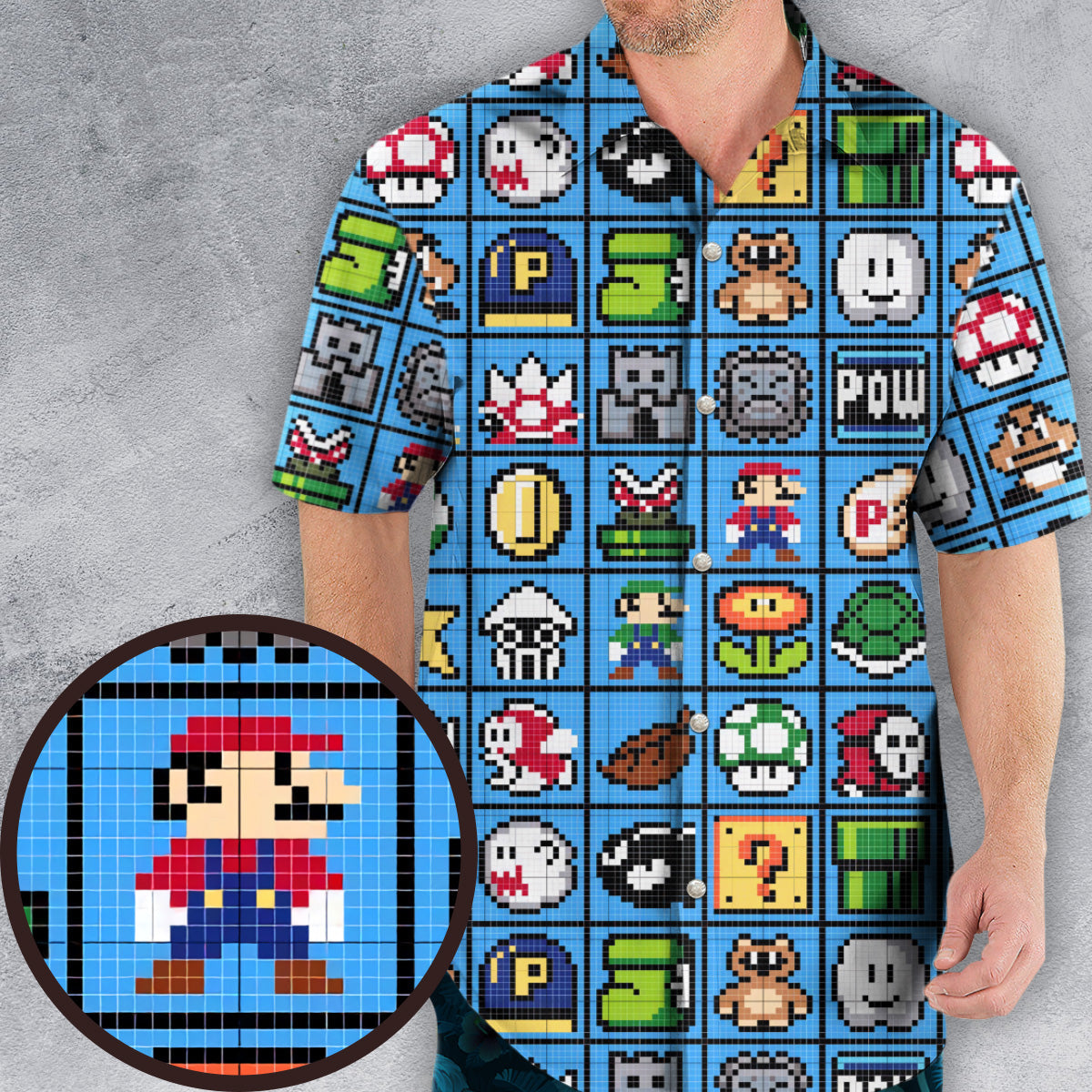 Hawaiian Shirt - 7X3T2AFN
