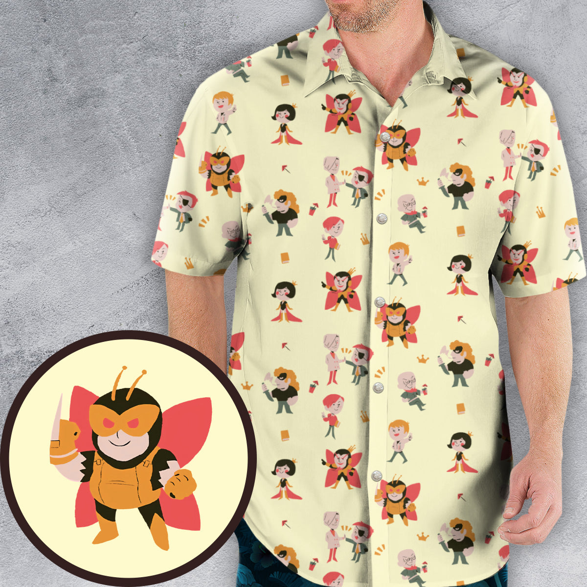 Hawaiian Shirt - 82NWF648