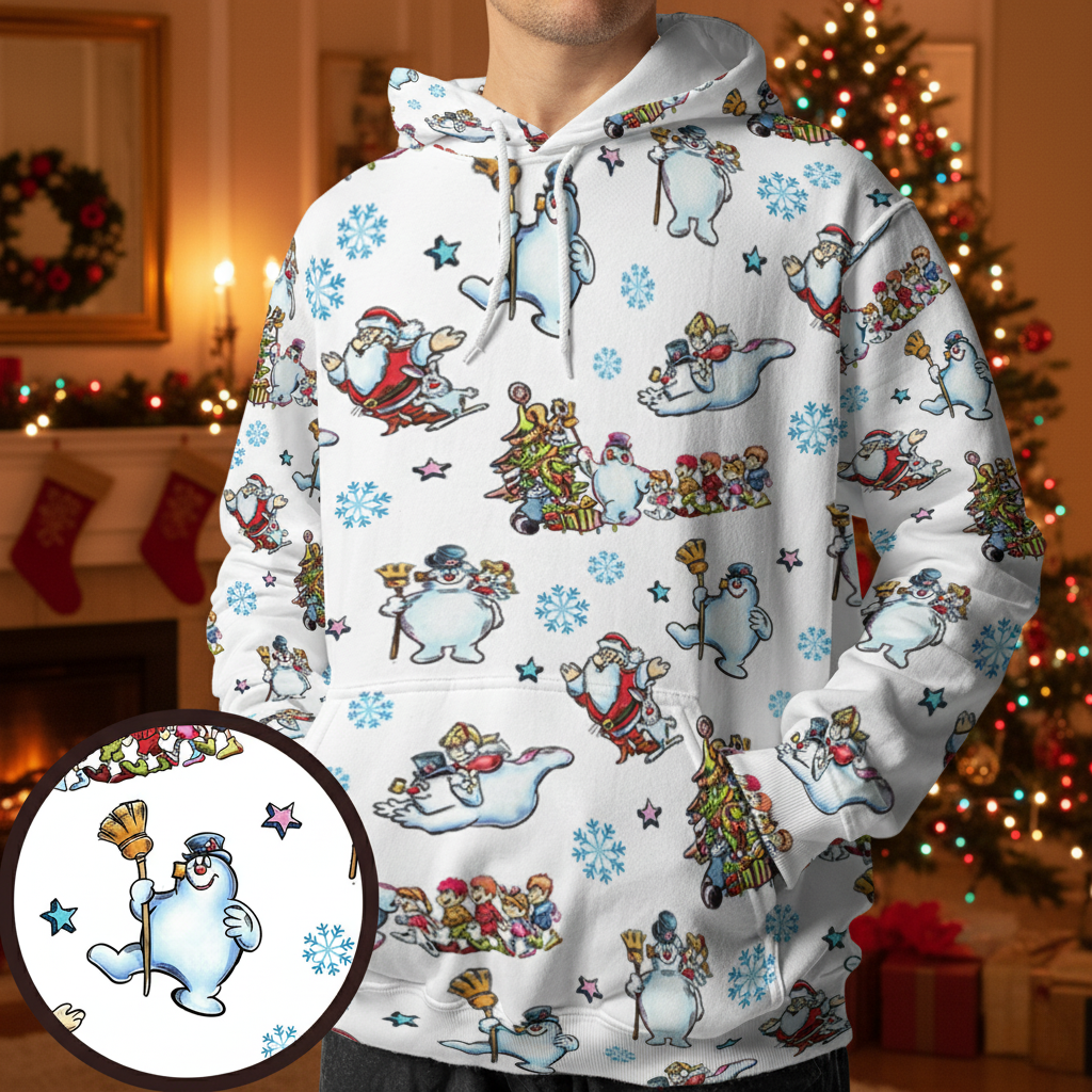 All-over Print Hoodie - KEWS4C8J
