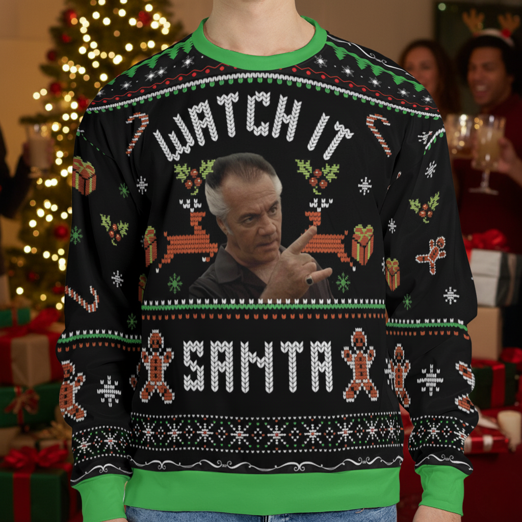 Ugly Christmas Sweatshirt - QZQDUNAQ