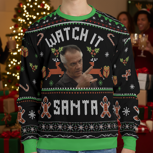 Ugly Christmas Sweatshirt - QZQDUNAQ