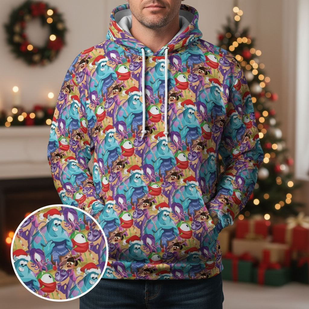 All-over Print Hoodie - 9F692X21